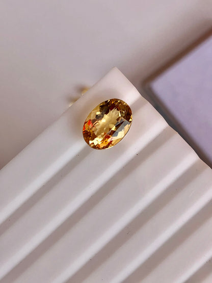 2.30 - 3 ct Natural Yellow Citrine