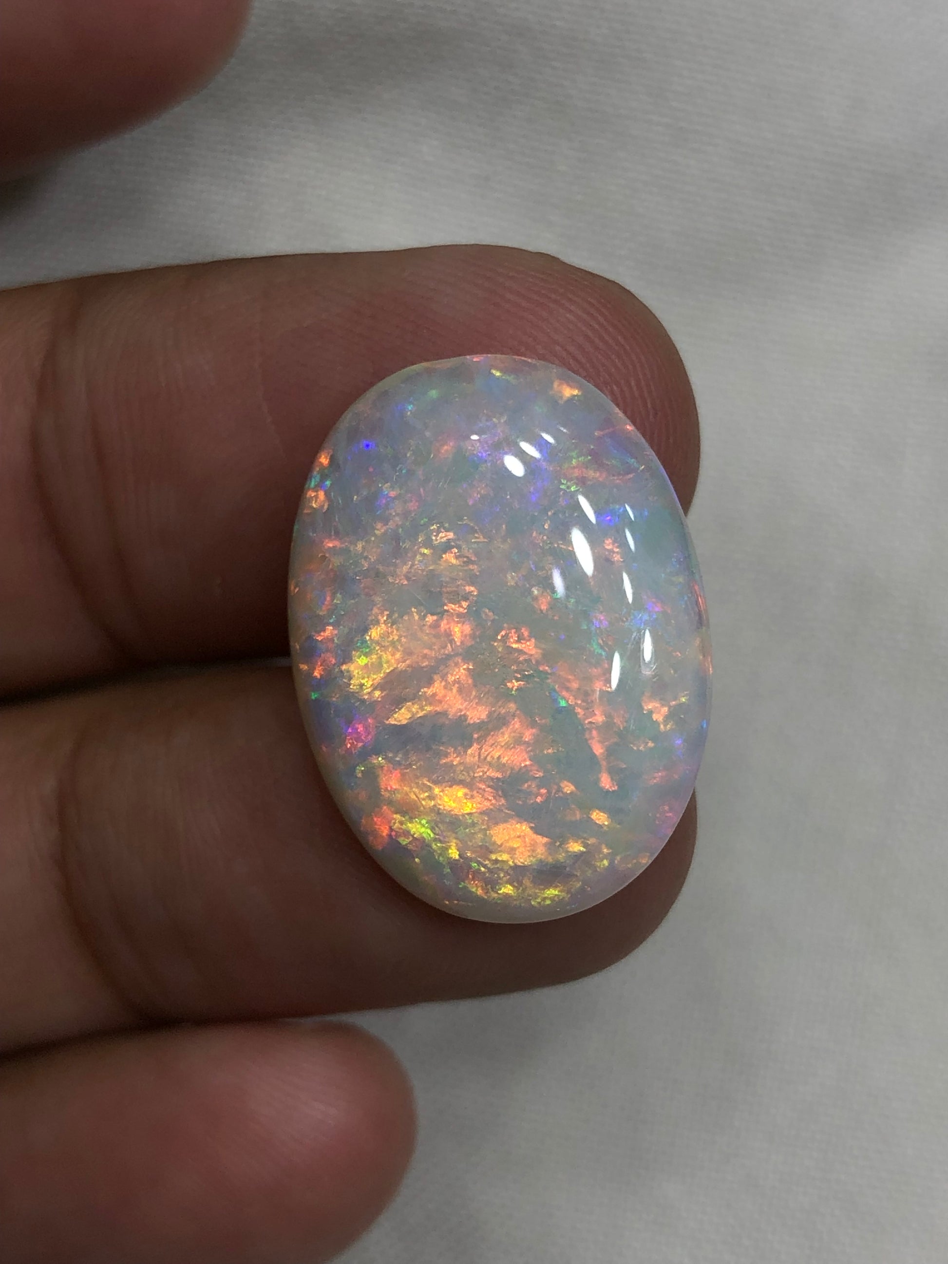 11.05 Carat Natural Australian Fire Opal – Gems & mineral Hub