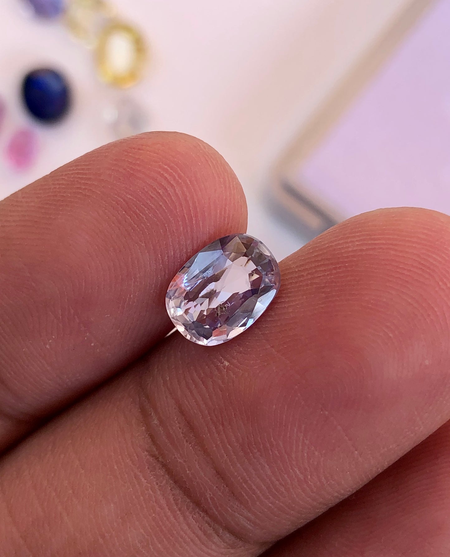 2.08 ct Srilankan blue Sapphire