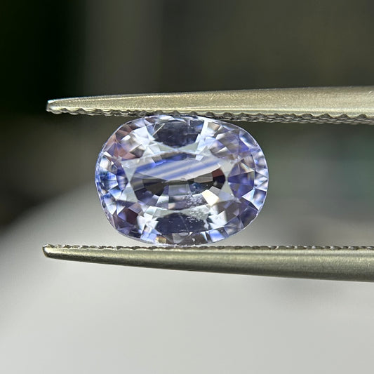 2.23 ct Purplish Blue Sapphire
