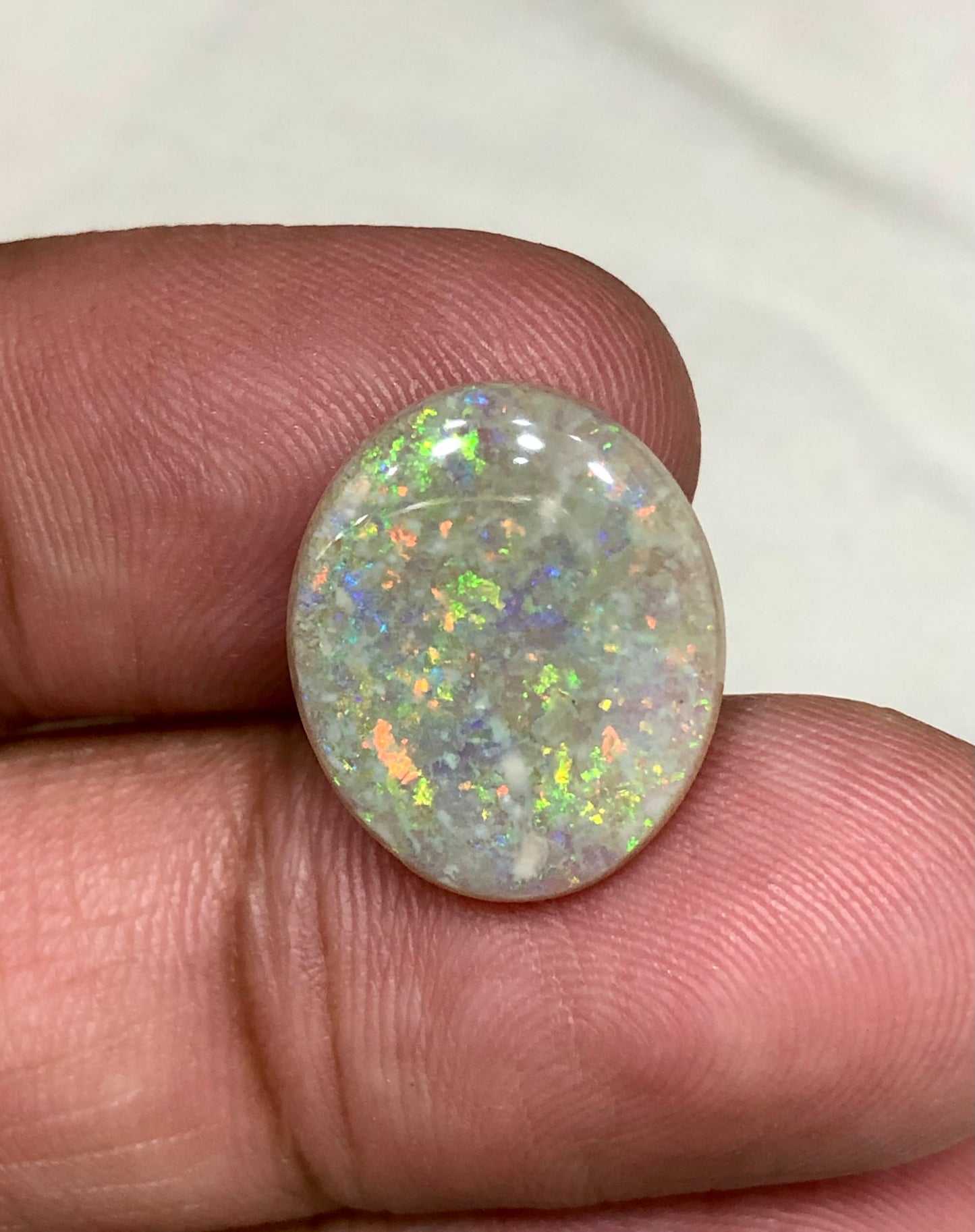 5.13 ct Natural Australian Fire Opal