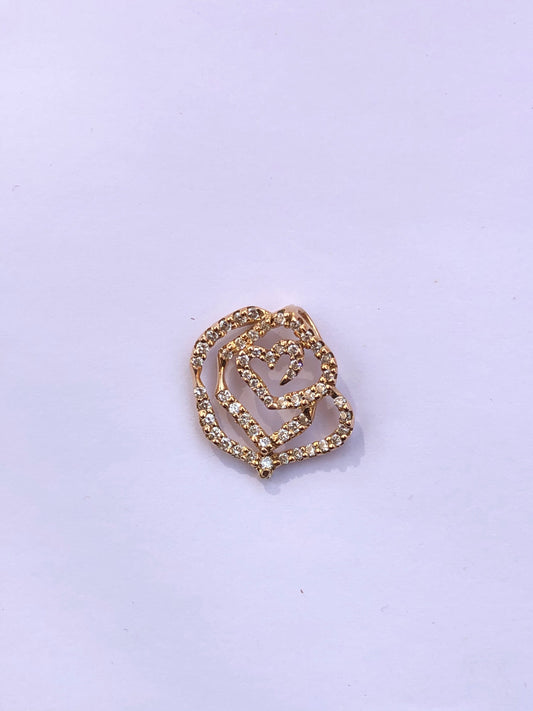 18kt Gold & Diamond Pendant