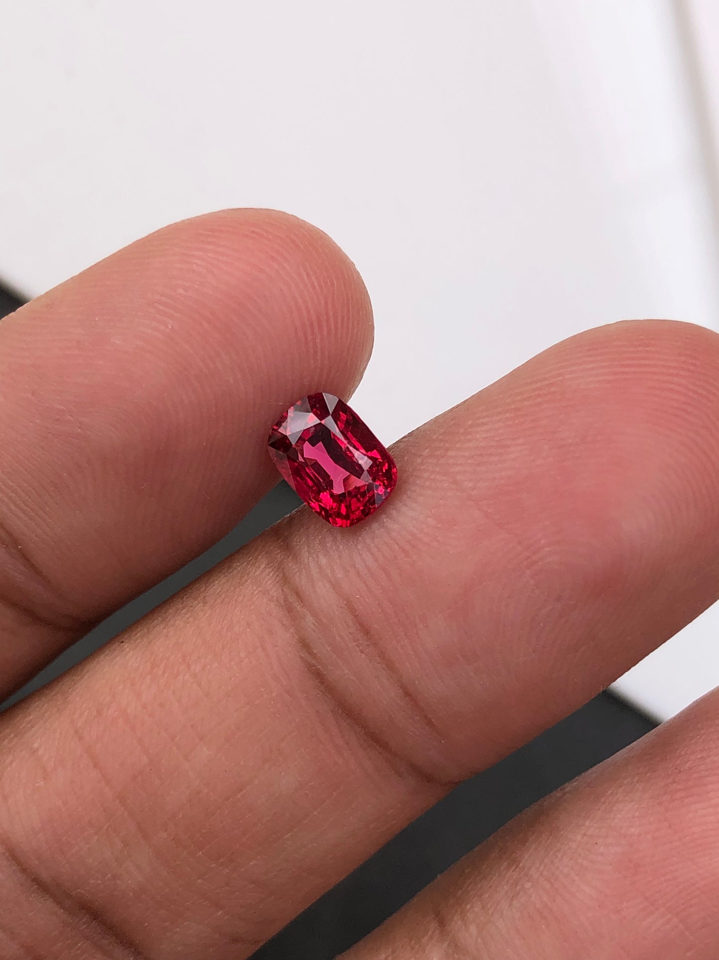 1.27 ct Natural Burmese Red spinel