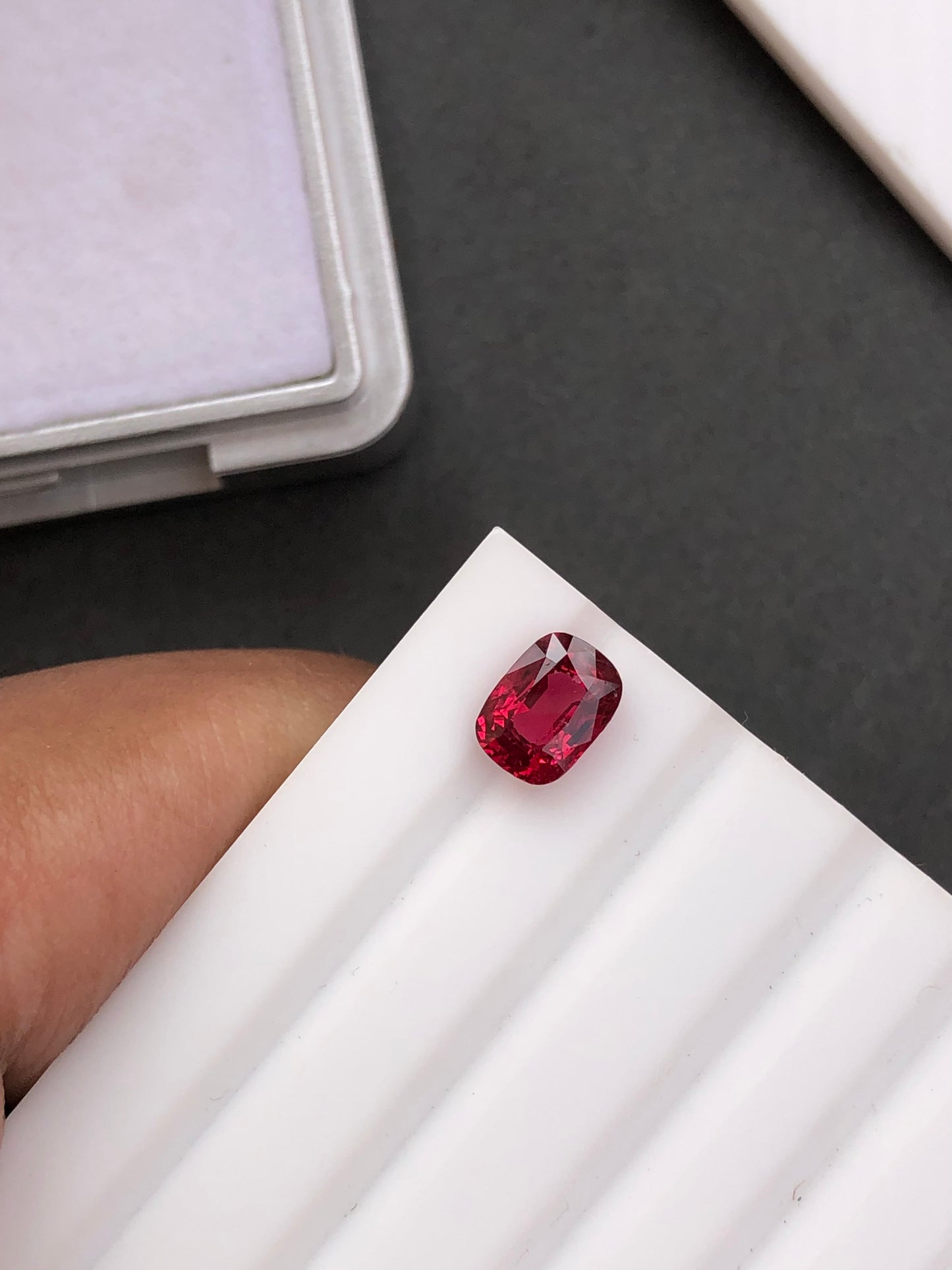 1.27 ct Natural Burmese Red spinel