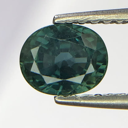 1.04 ct Teal Green Sapphire