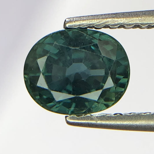 1.04 ct Teal Green Sapphire