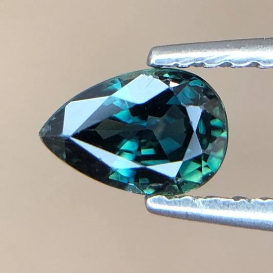 0.53 ct Teal Blue Sapphire