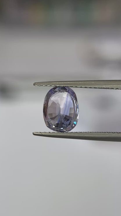 2.23 ct Purplish Blue Sapphire