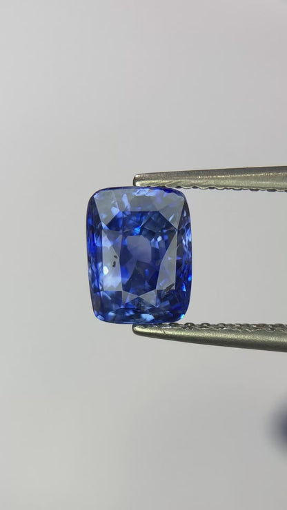2.06ct Cornflower Blue Sapphire
